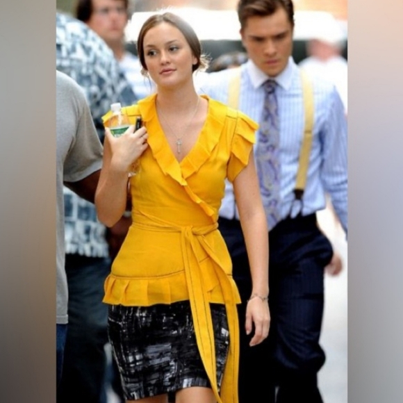 DVF top ASO Blair Waldorf - Picture 1 of 8